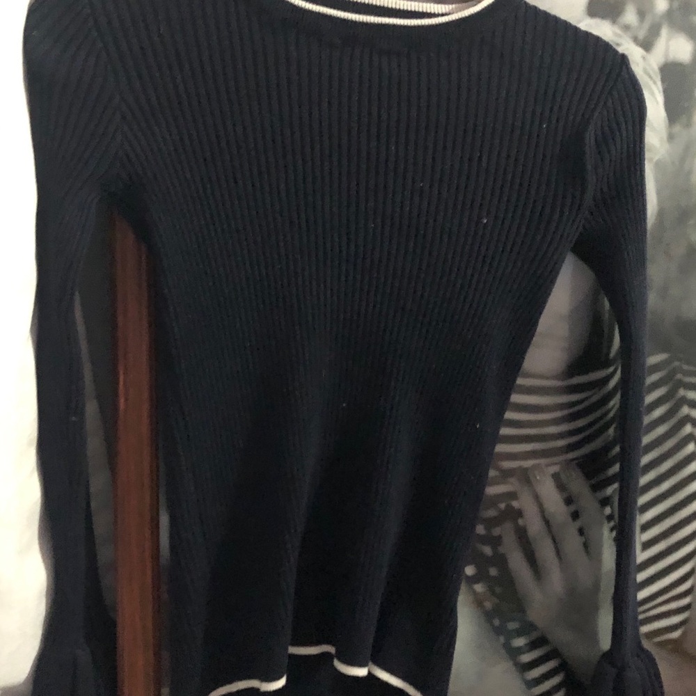Navy sweater